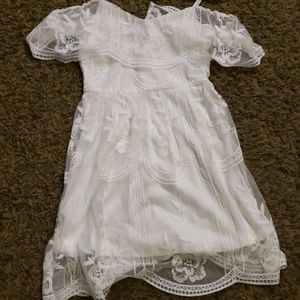 White dress worn once